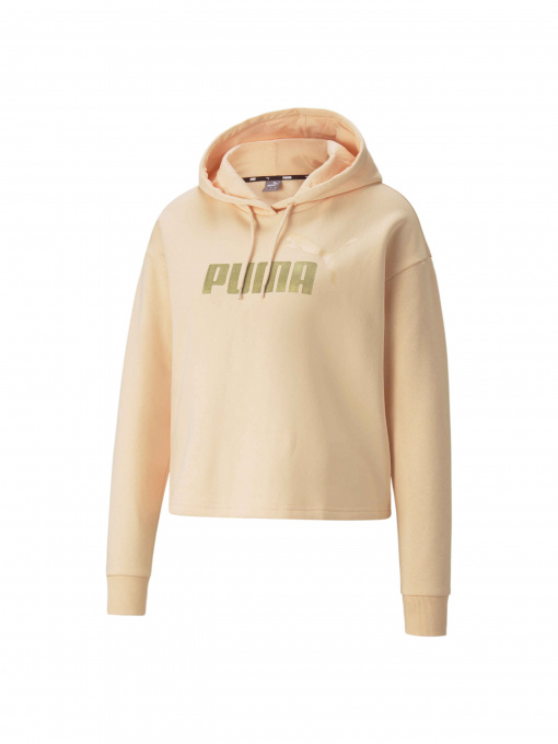 Худи PUMA Ess+ Cropped Metallic Hoodie модель 586891 Фото
