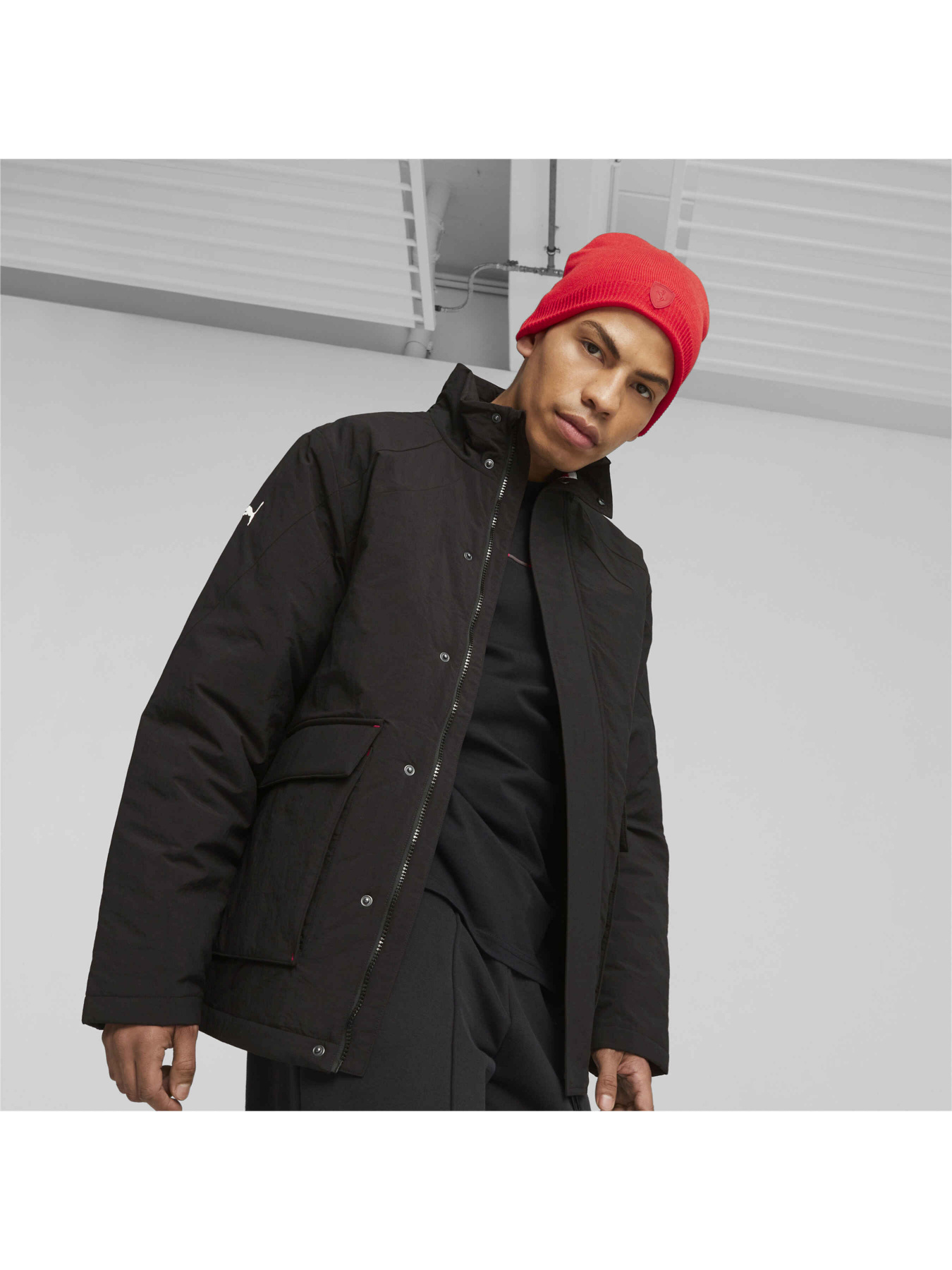 Шапка PUMA Ferrari Sptwr Beanie модель 024775 Фото