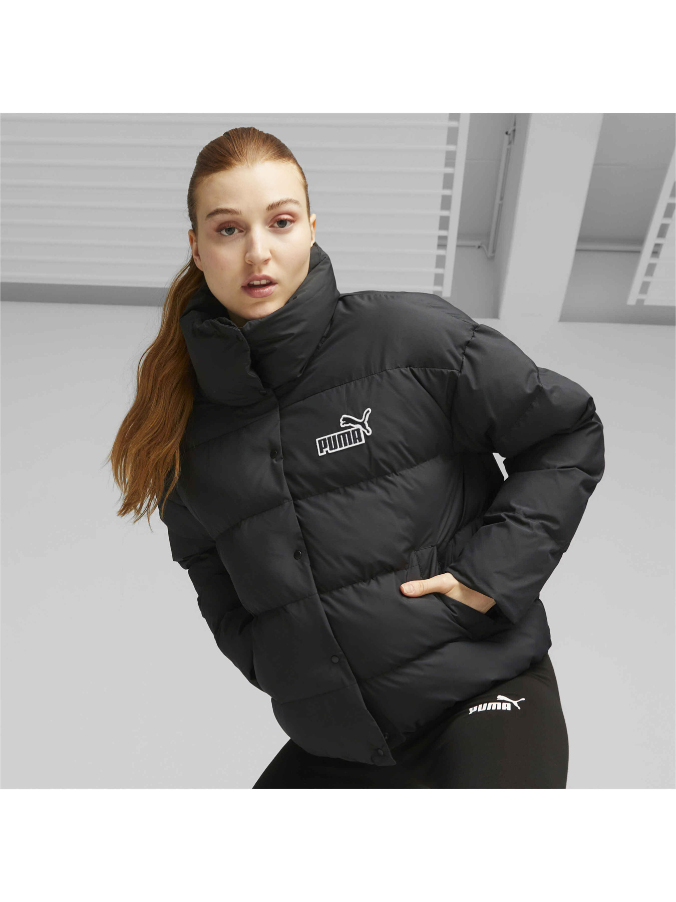 Демисезонная куртка PUMA Better Polyball Puffer модель 675367 Фото