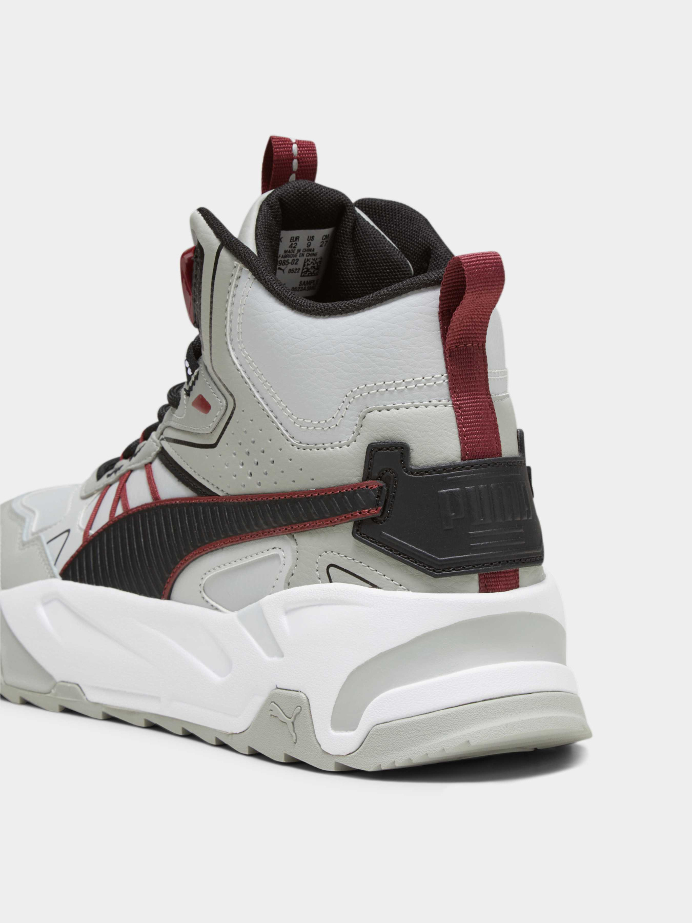 Кроссовки повседневные PUMA Trinity Mid Hybrid L модель 393985 Фото