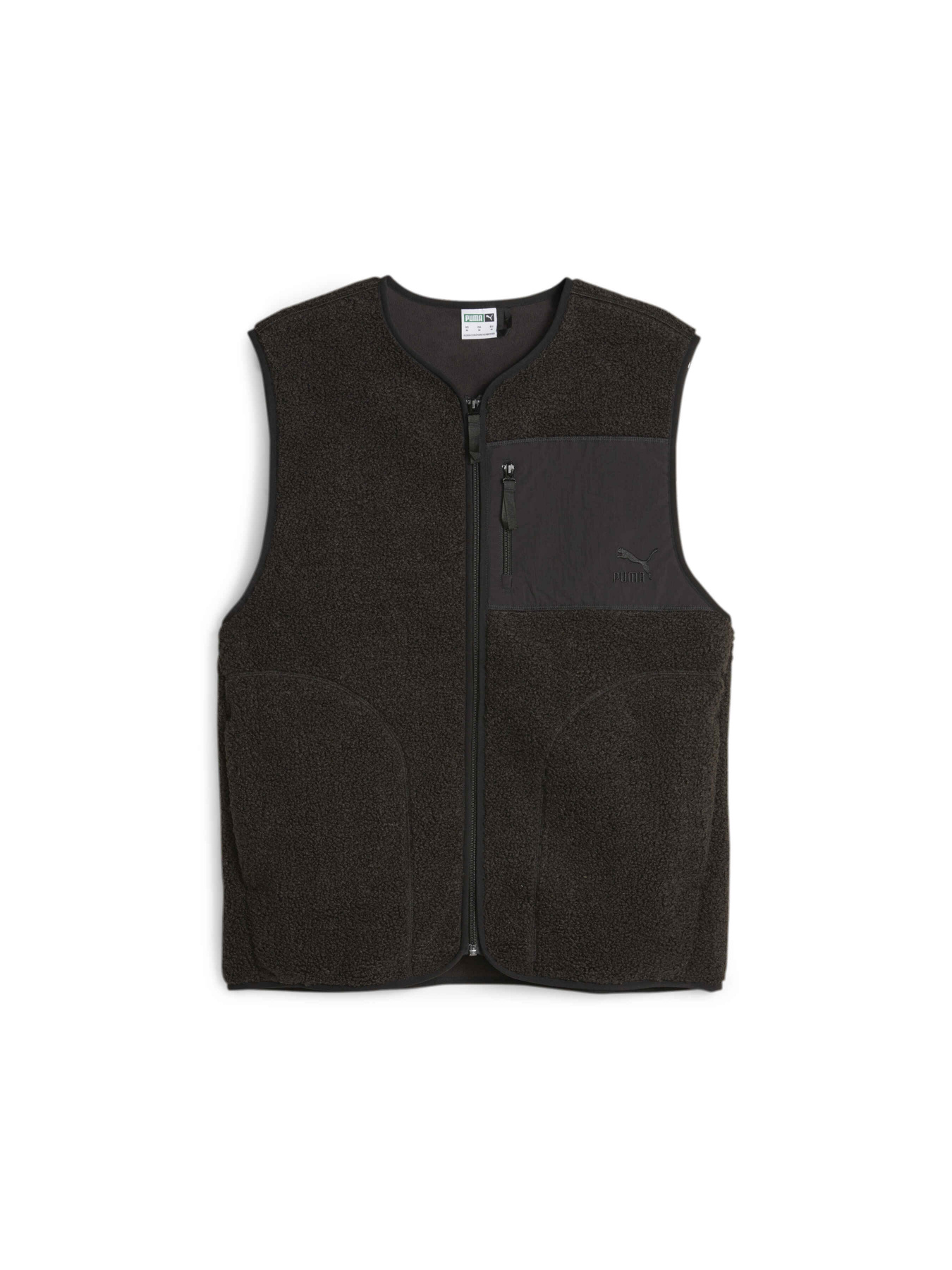 Утепленный жилет PUMA Classics Sherpa Vest модель 625228 Фото