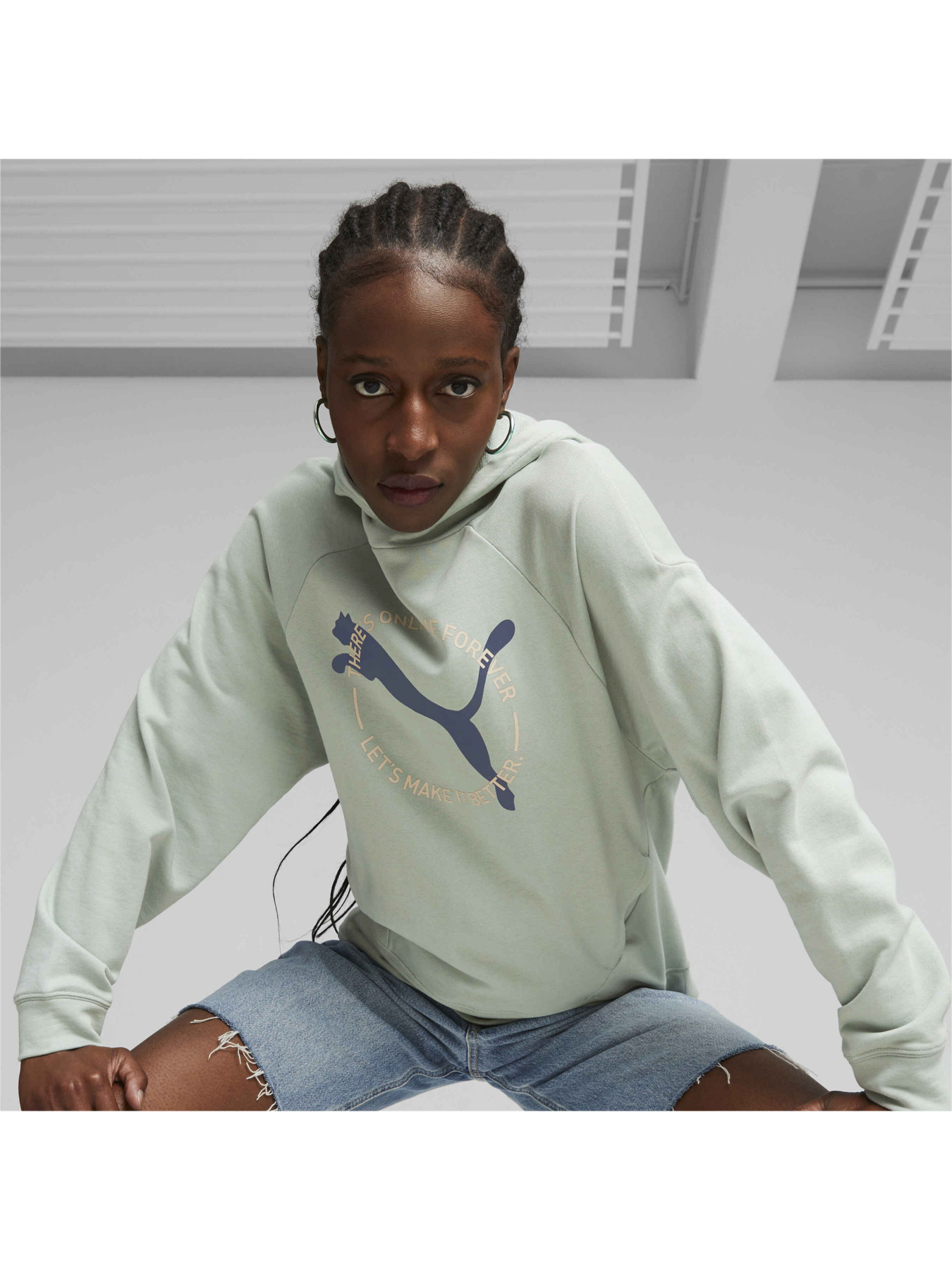 Кофта спортивная PUMA Better Sportswear Hoodie модель 676068 Фото