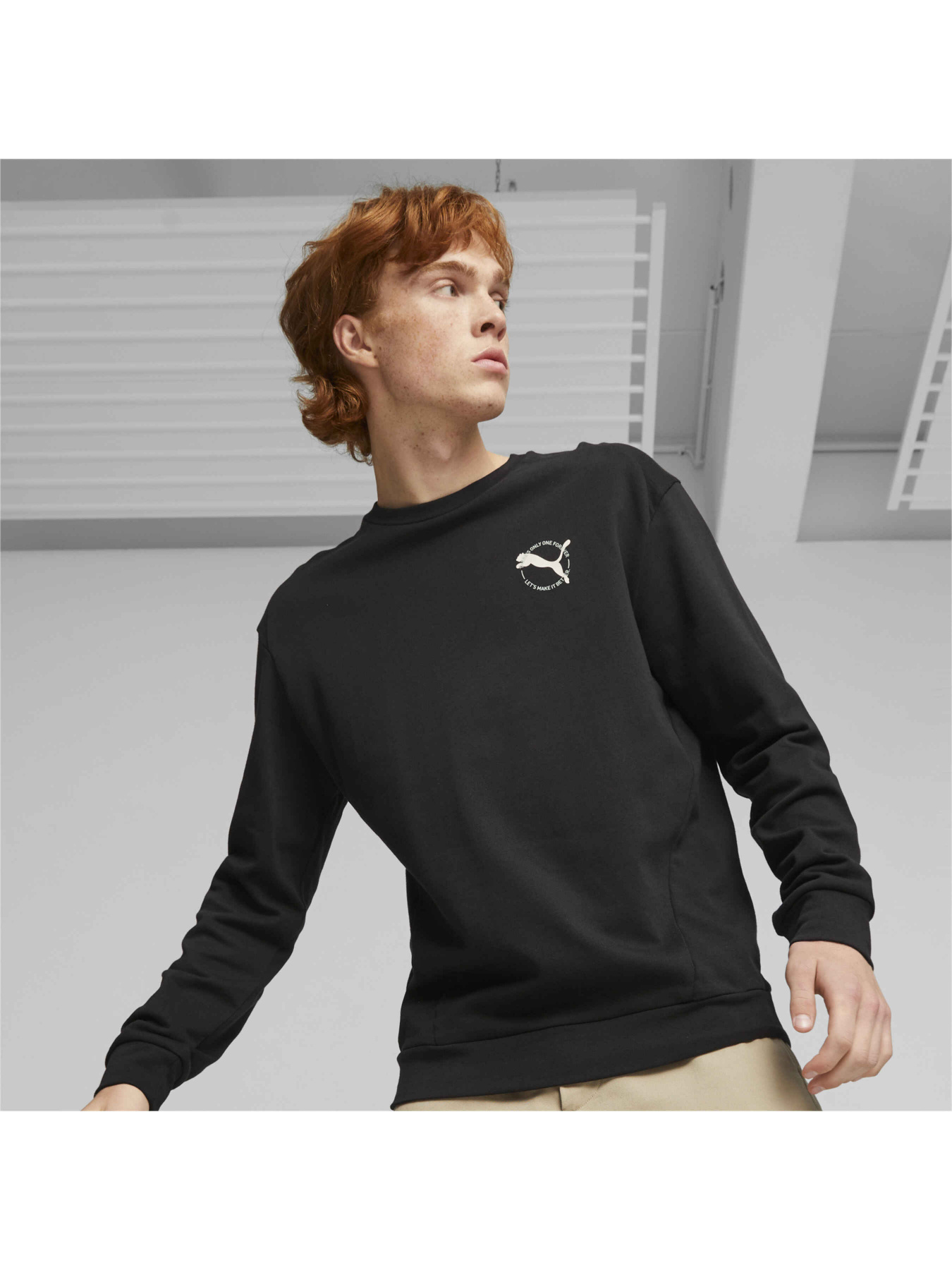 Спортивная кофта PUMA Better Sportswear Crew модель 676063 Спортивная кофта PUMA Better Sportswear Crew модель 676063 Фото