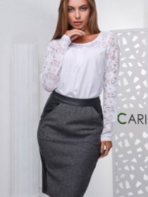 Юбка мини CARICA модель UB32278 Фото