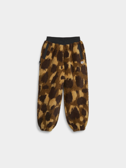 Штаны спортивные PUMA Downtown Aop Sherpa Pants модель 621461 Фото