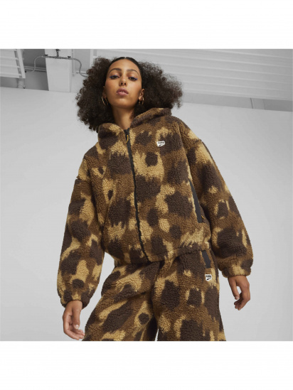 Демісезонна куртка PUMA Downtown Aop Sherpa Jacket модель 621688 — фото 3 - INTERTOP