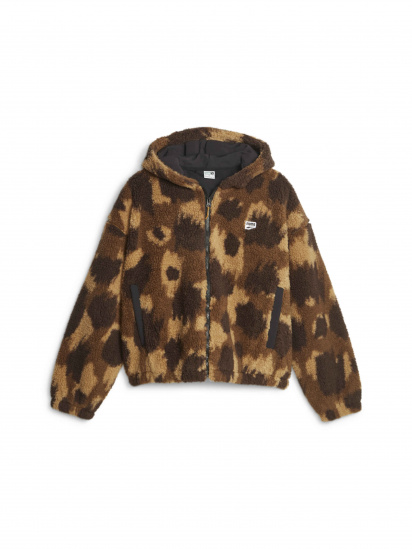 Демісезонна куртка PUMA Downtown Aop Sherpa Jacket модель 621688 - фото