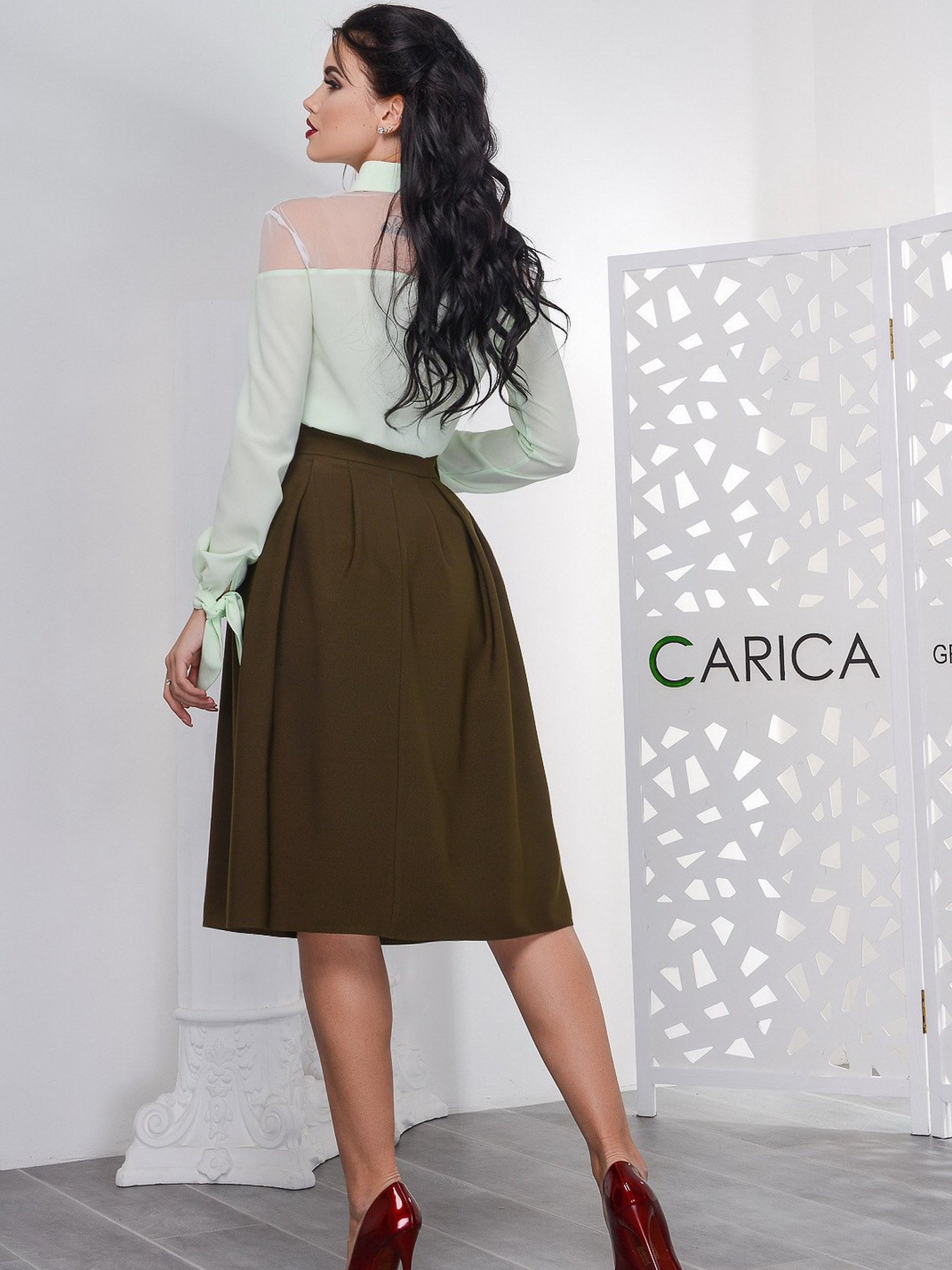 Юбка миди CARICA модель UB304612 Фото