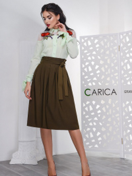 Юбка миди CARICA модель UB304612 Фото