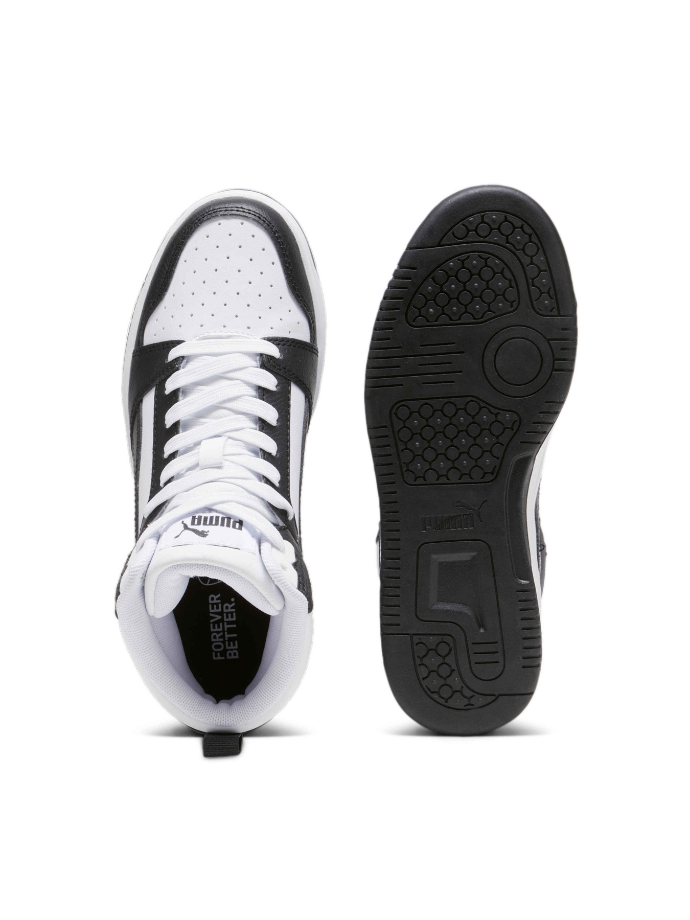 Кросівки PUMA Rebound V6 Mid Jr модель 393831 Фото