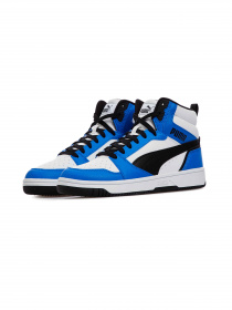 Кеди високі PUMA Rebound V6 Mid Jr модель 393831 Фото
