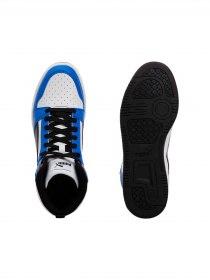 Кеди високі PUMA Rebound V6 Mid Jr модель 393831 Фото