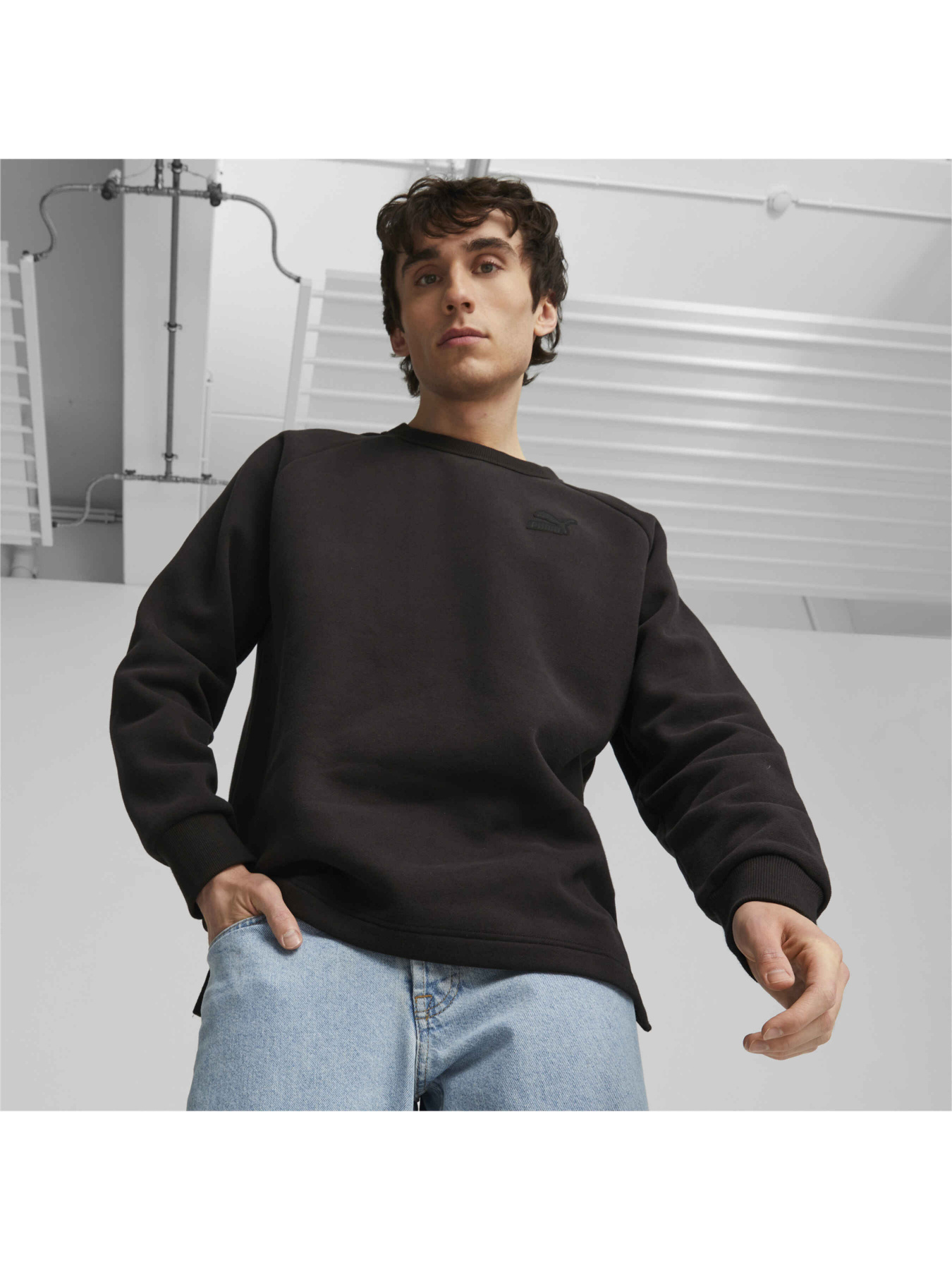 Світшот PUMA Classics Crew Fl модель 625219 Фото