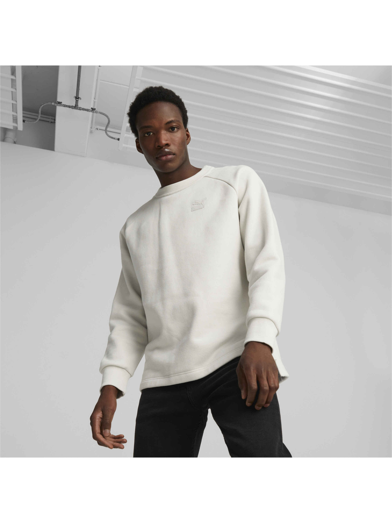 Свитшот PUMA Classics Crew Fl модель 625219 Фото