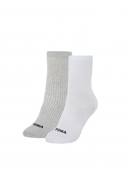 Набір шкарпеток PUMA Women Cat Logo Rib Sock модель 938175 - фото