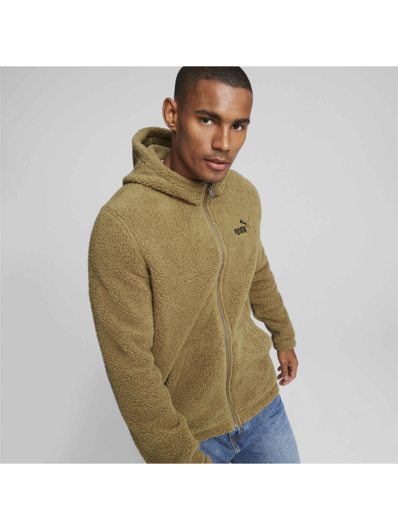 Кофта спортивная PUMA Ess Elevated Full-zip Hoodie модель 675984 Фото