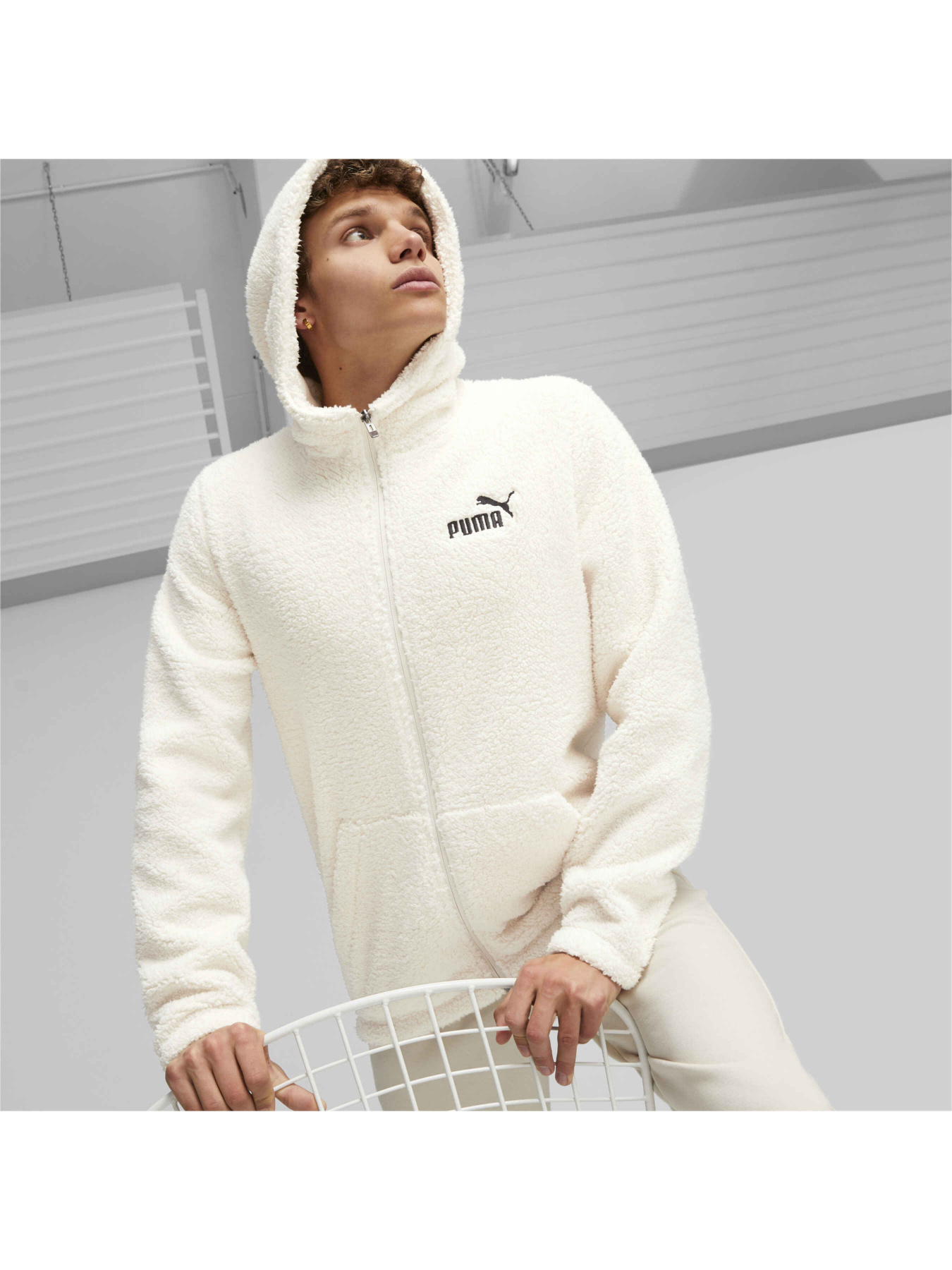 Спортивна кофта PUMA Ess Elevated Full-zip Hoodie модель 675984 Фото
