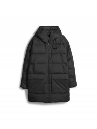 Чёрный - Пуховик PUMA Protective Hooded Down Coat
