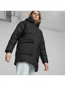 Пуховик PUMA Protective Hooded Down Coat модель 675378 Фото