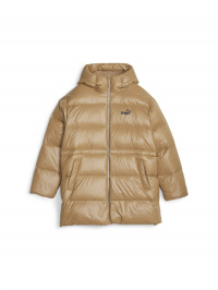 Бежевый - Пуховик PUMA Style Hooded Down Jacket