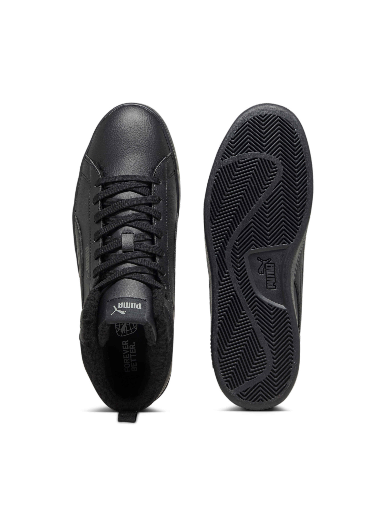 Кеды высокие PUMA Smash 3.0 Mid Wtr модель 392335 Фото