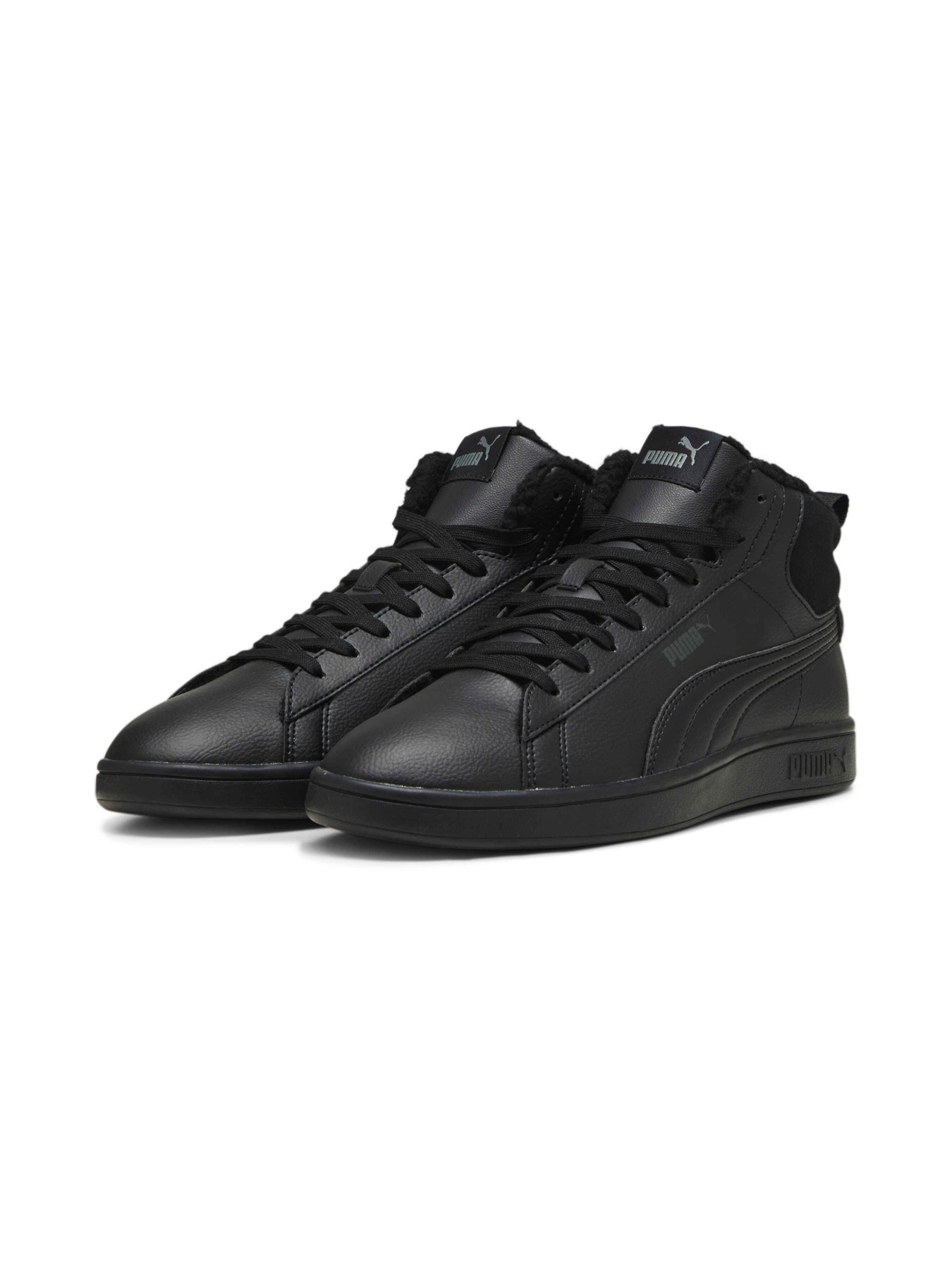 Кеды высокие PUMA Smash 3.0 Mid Wtr модель 392335 Фото