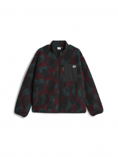 Демісезонна куртка PUMA Downtown Aop Sherpa Jacket модель 621677 - фото