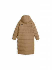 Пуховик PUMA Long Hooded Down Coat модель 675365 Фото