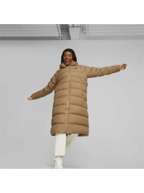 Пуховик PUMA Long Hooded Down Coat модель 675365 Фото
