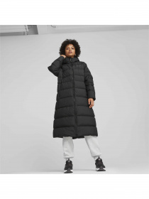 Пуховик PUMA Long Hooded Down Coat модель 675365 Фото