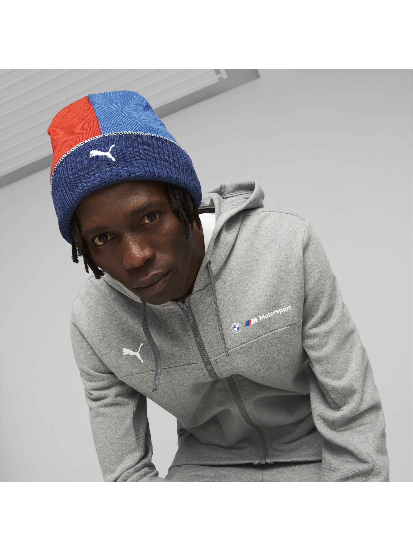 Шапка PUMA Bmw Mms Classic Cuff Beanie модель 024791 Фото