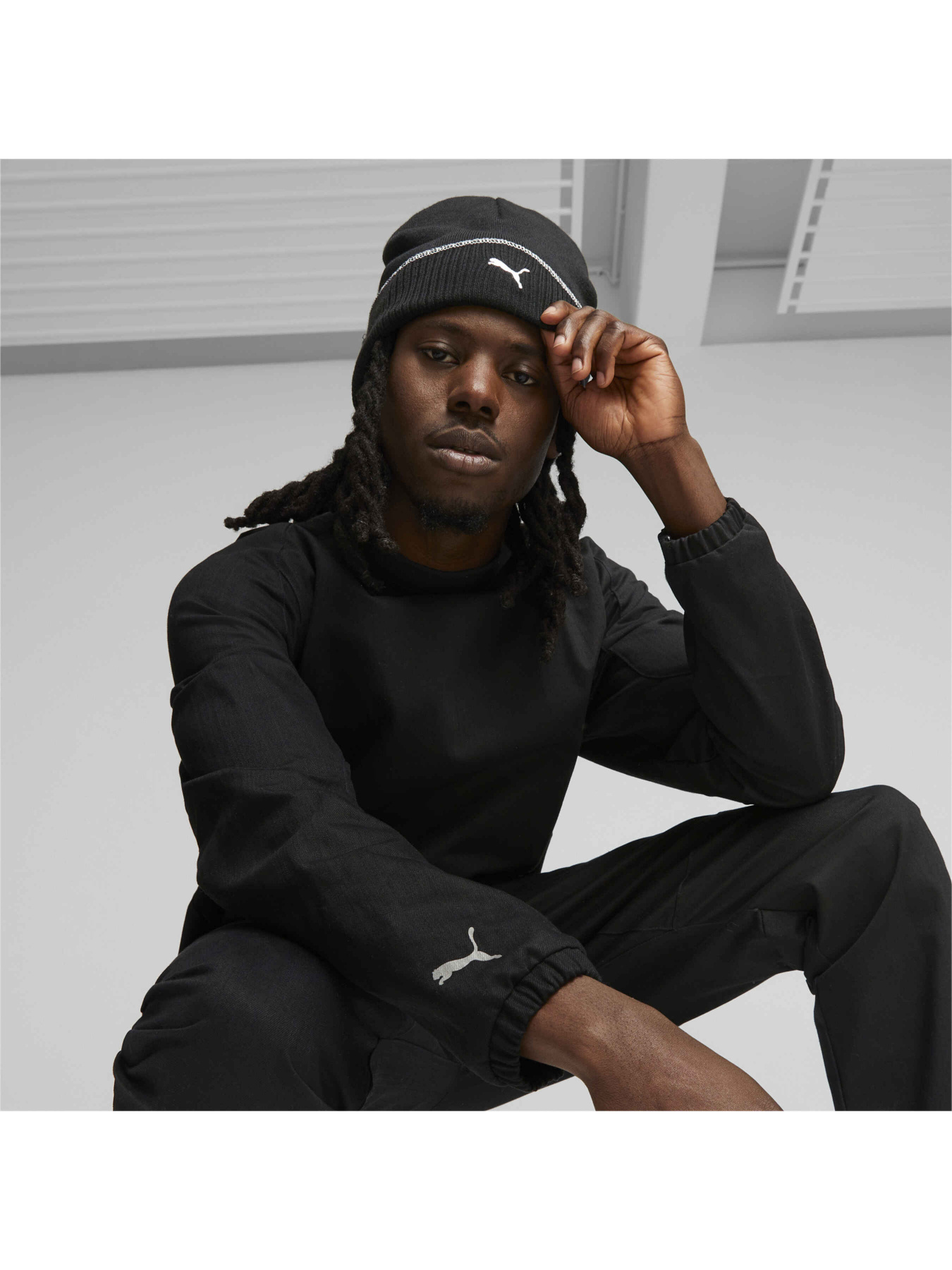 Шапка PUMA Bmw Mms Classic Cuff Beanie модель 024791 Фото