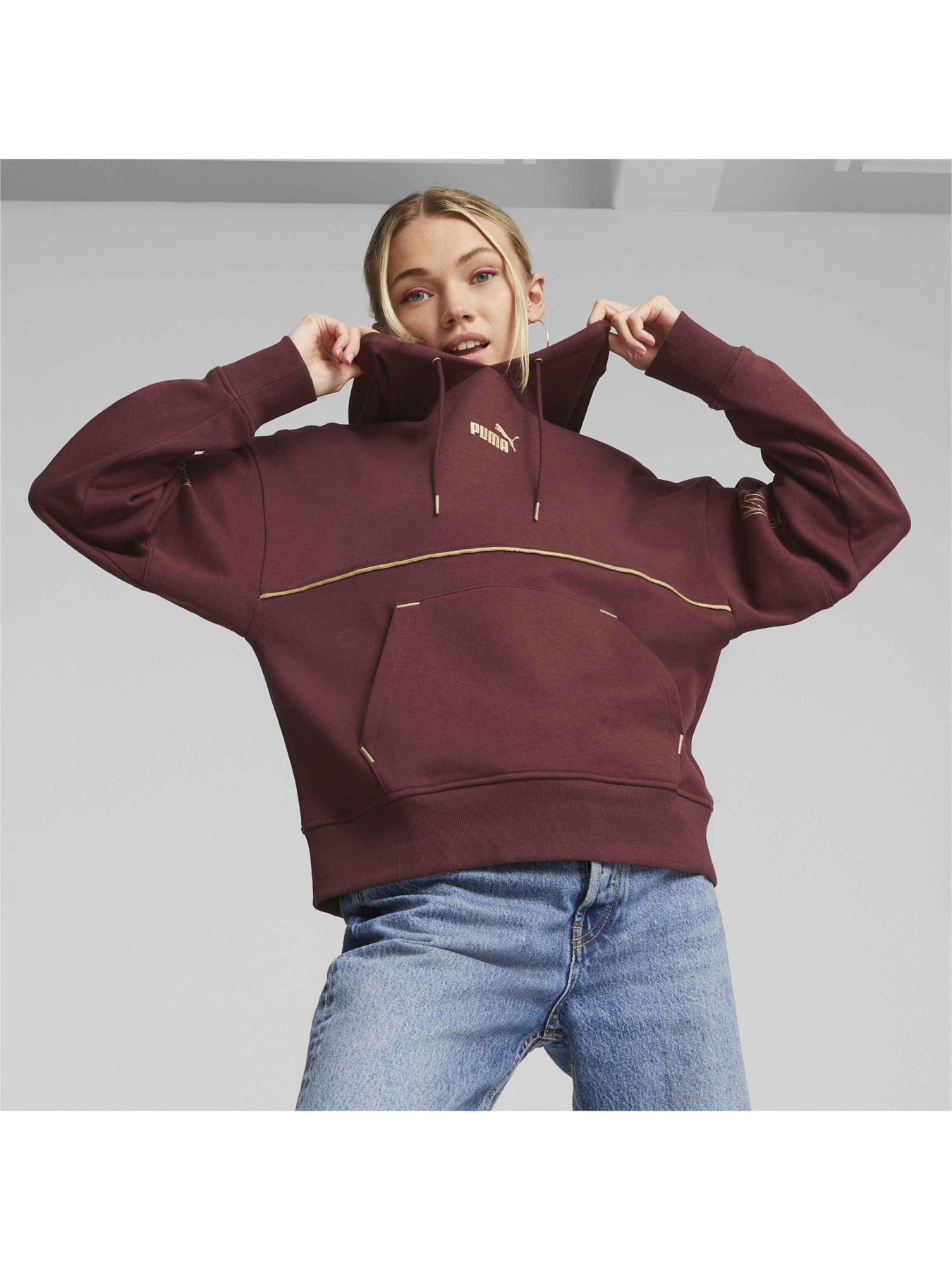 Худи PUMA Power Deco Glam Hoodie модель 671756 Фото