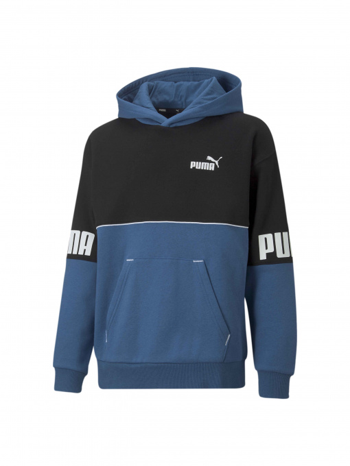 Худи PUMA Power Colorblock Hoodie модель 670098 Фото