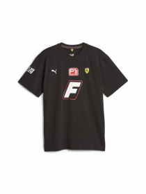 Футболка спортивная PUMA Ferrari Race Garage Crew Tee модель 621122 Фото