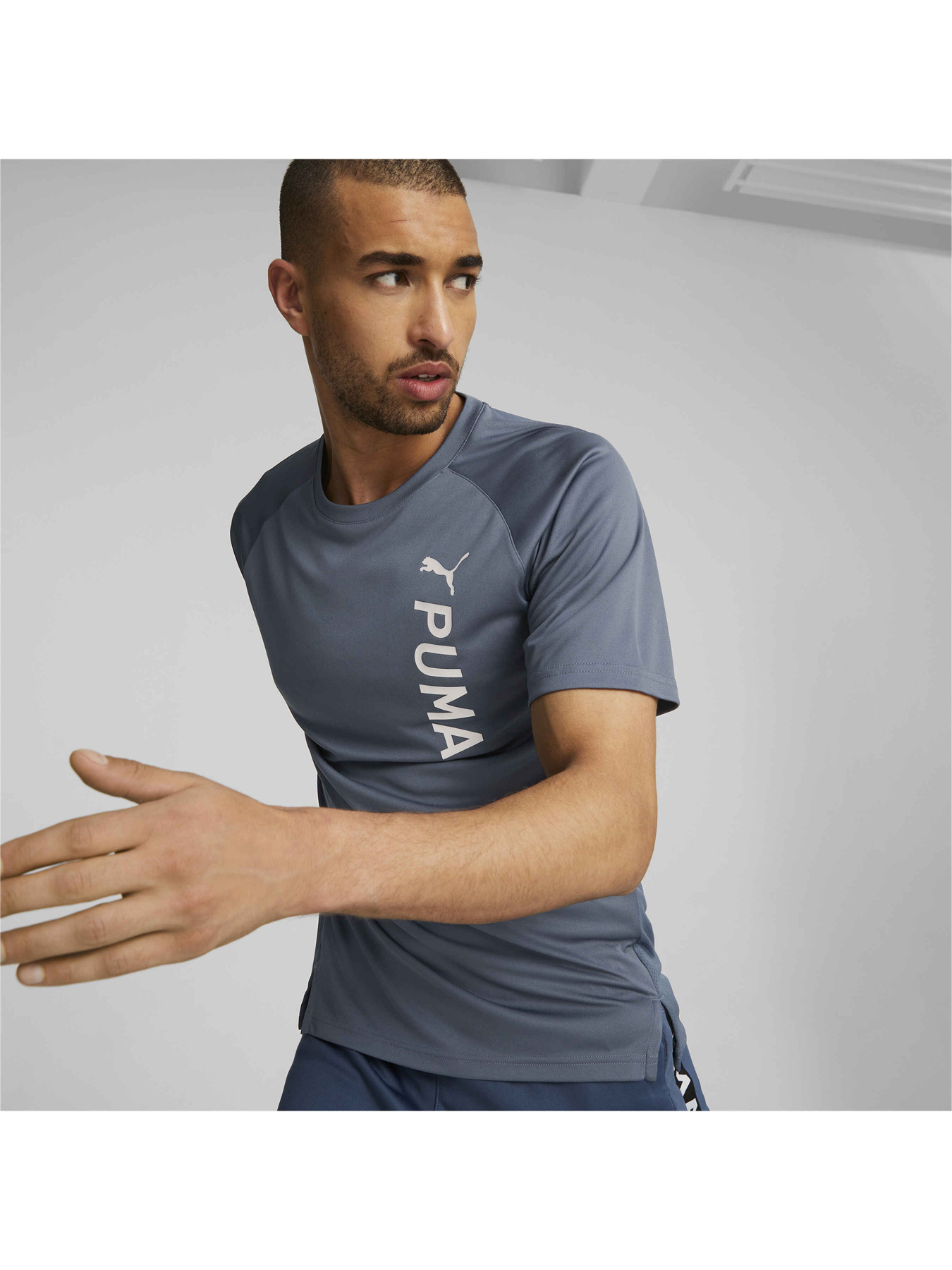 Футболка спортивна PUMA Fit Ss Tee модель 522119 Фото