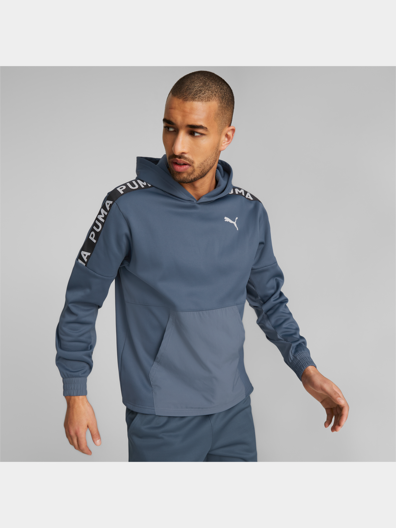 Худи PUMA Fit Pwrfleece Hoodie модель 522124 Фото