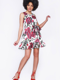 Платье мини CARICA модель KP1024414 Платье мини CARICA модель KP1024414 Фото