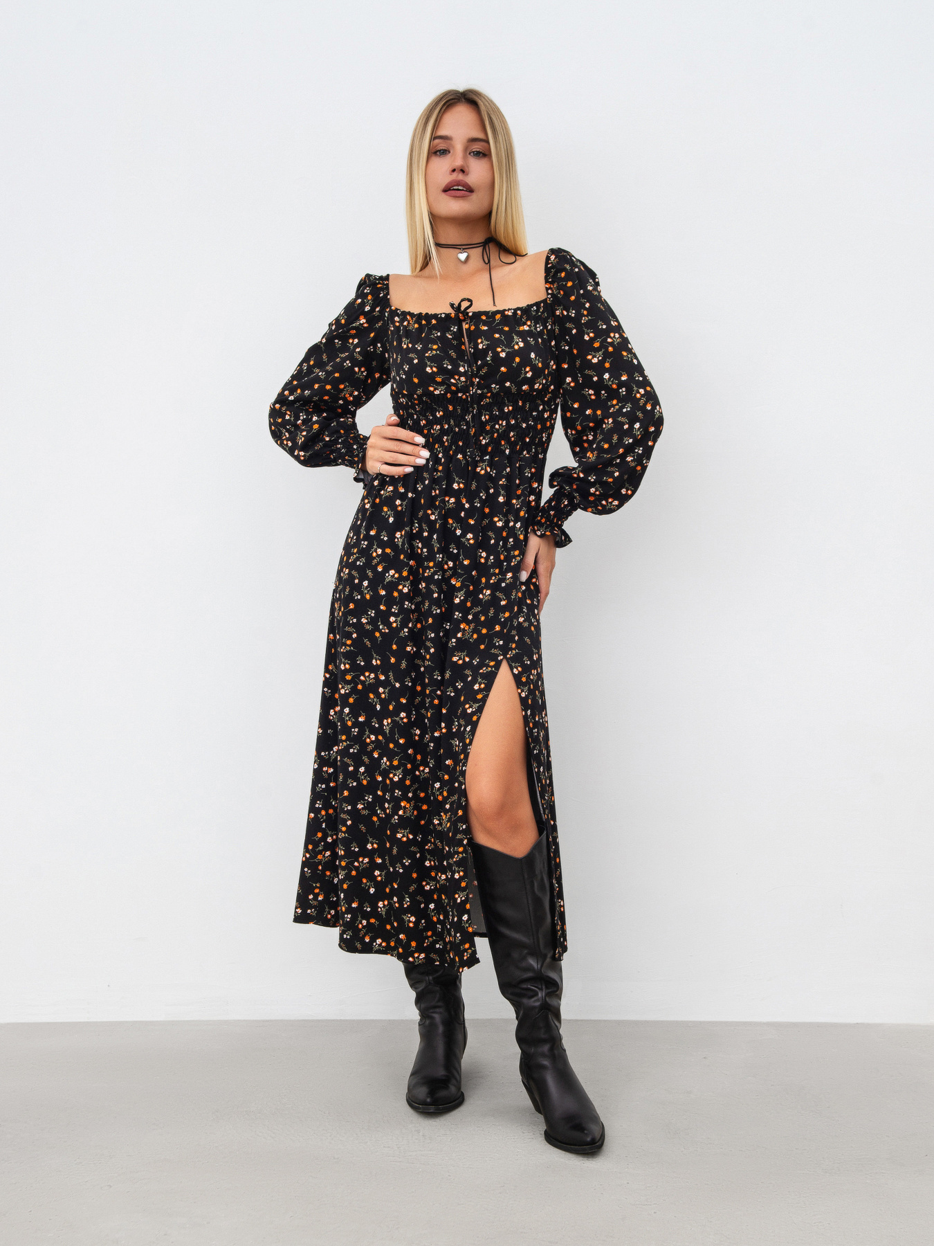 Сукня міді Romashka Кайсері модель 201057405101 Фото