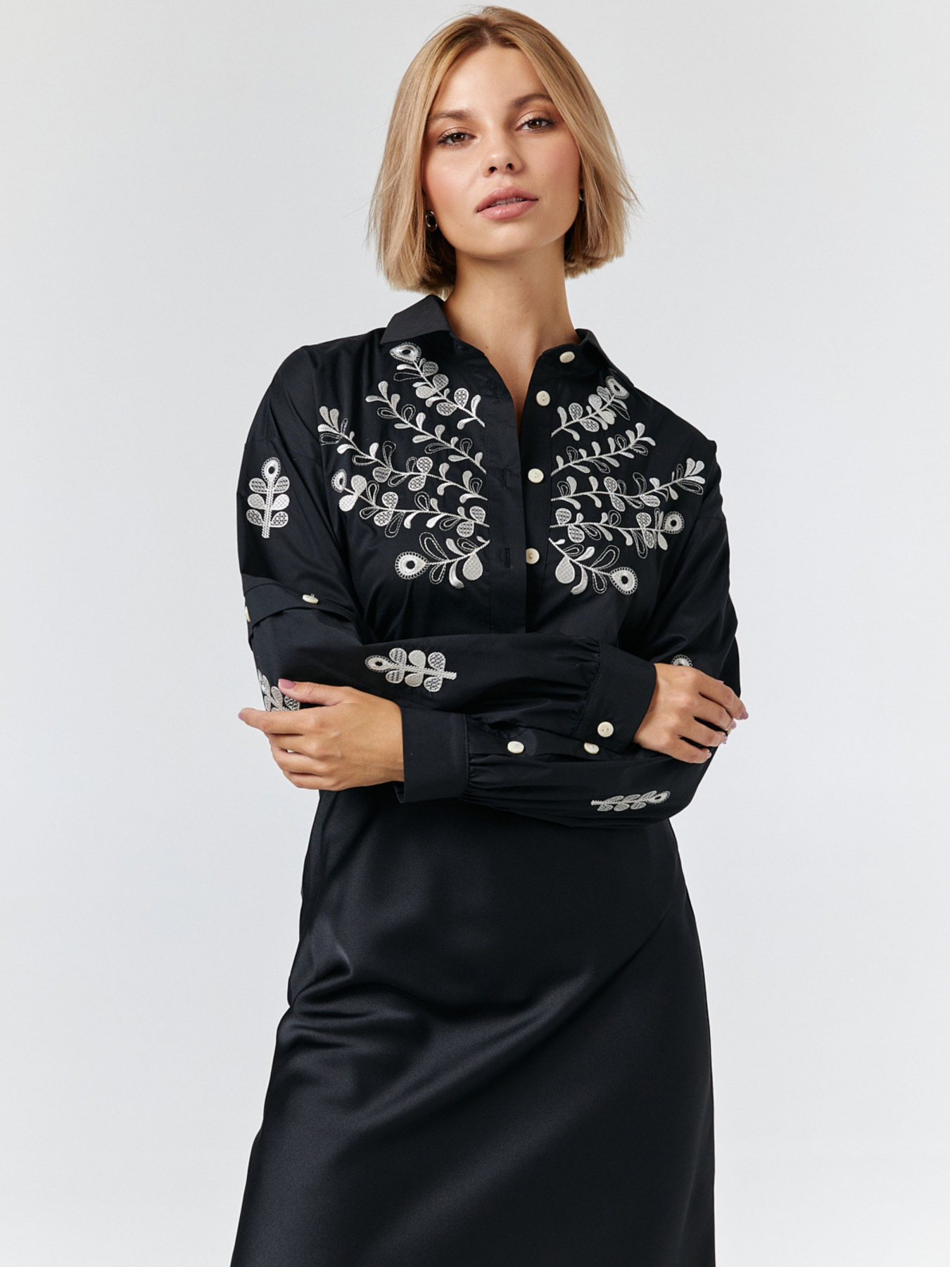 Вышитая рубашка RicaMare модель RM4134-23-1DB Фото