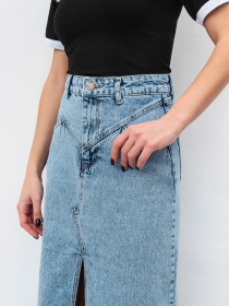 Джинсовая юбка Romashka Окаяма модель 206024905041 Фото