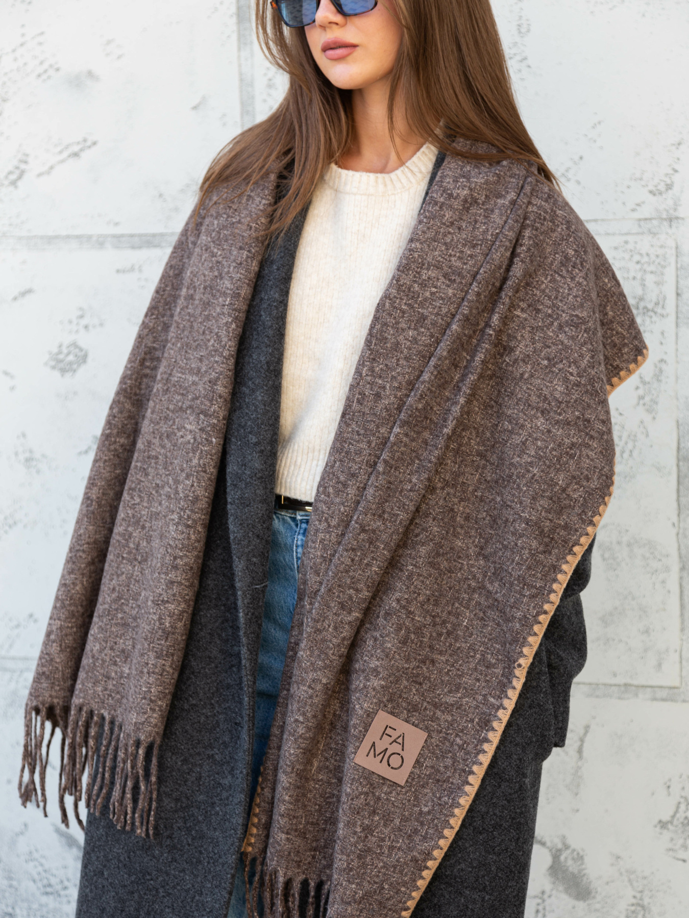 Шарф Famo модель SH-102274_01 Фото