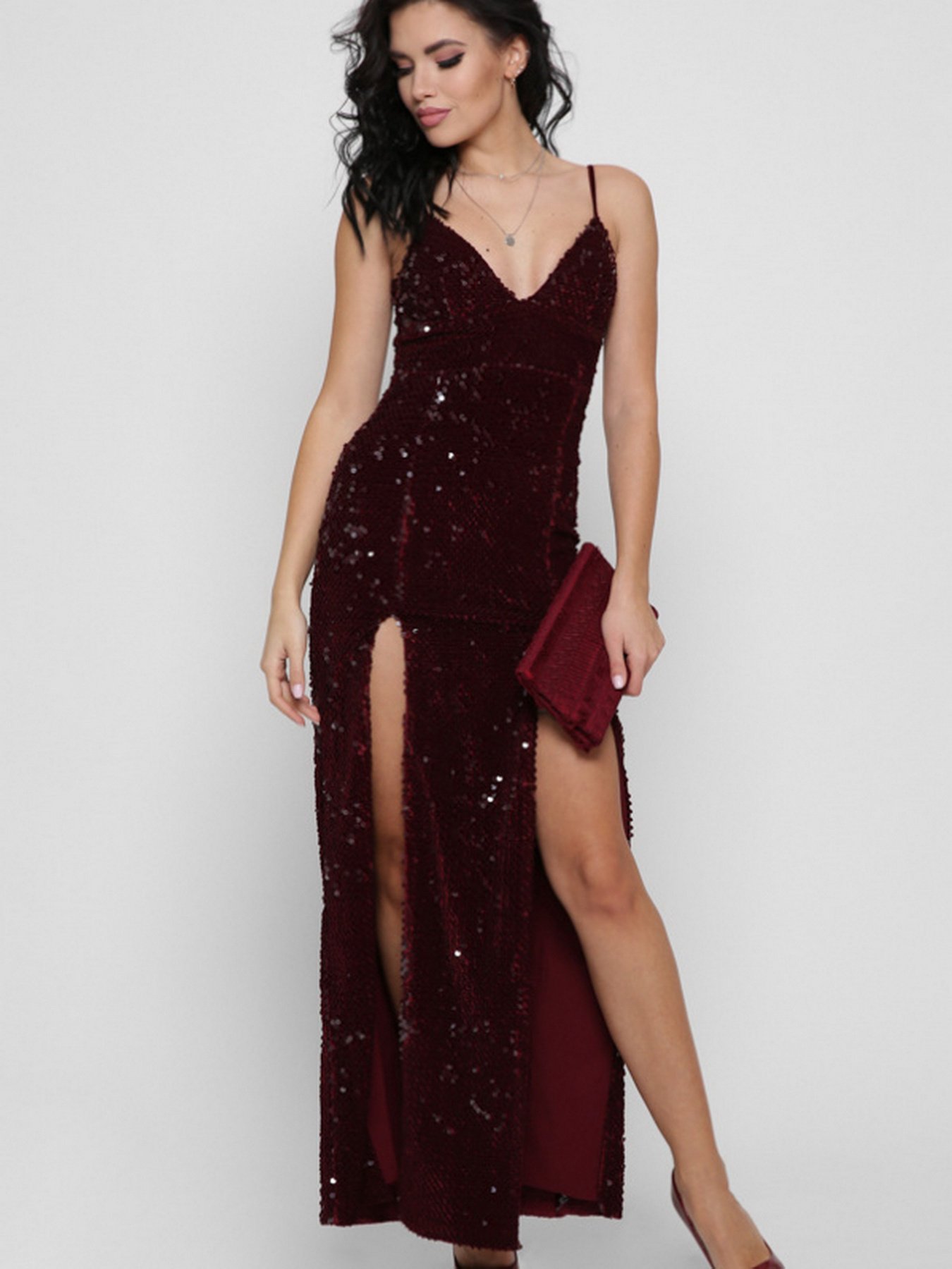 Платье макси CARICA модель KP1030316 Фото