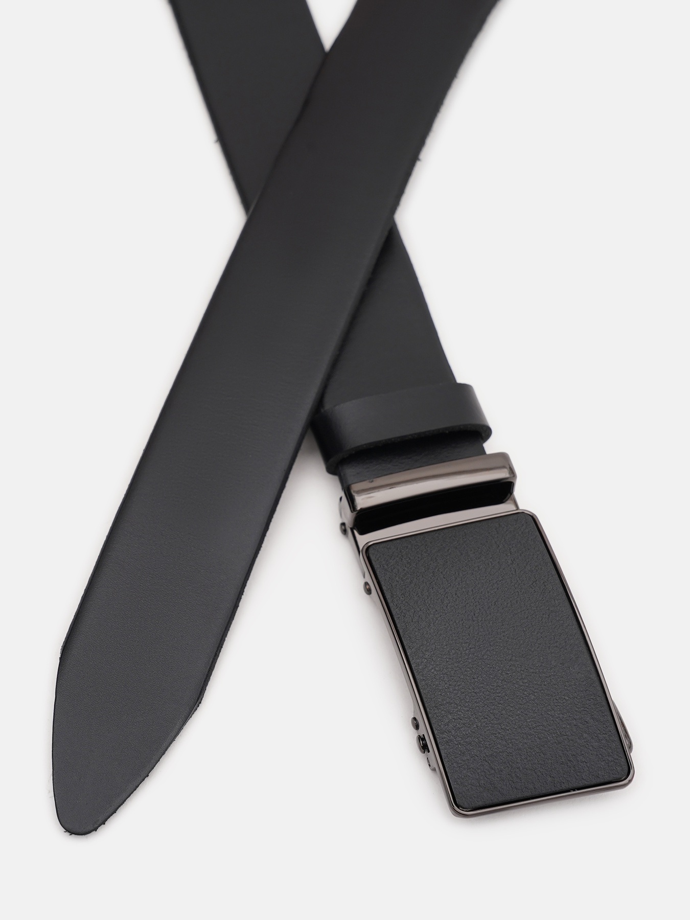 Ремінь Borsa Leather модель 125v1genav17-black Фото