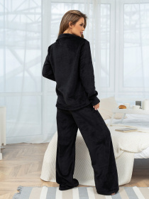 Пижама ISSA Plus модель 14323_черный Фото