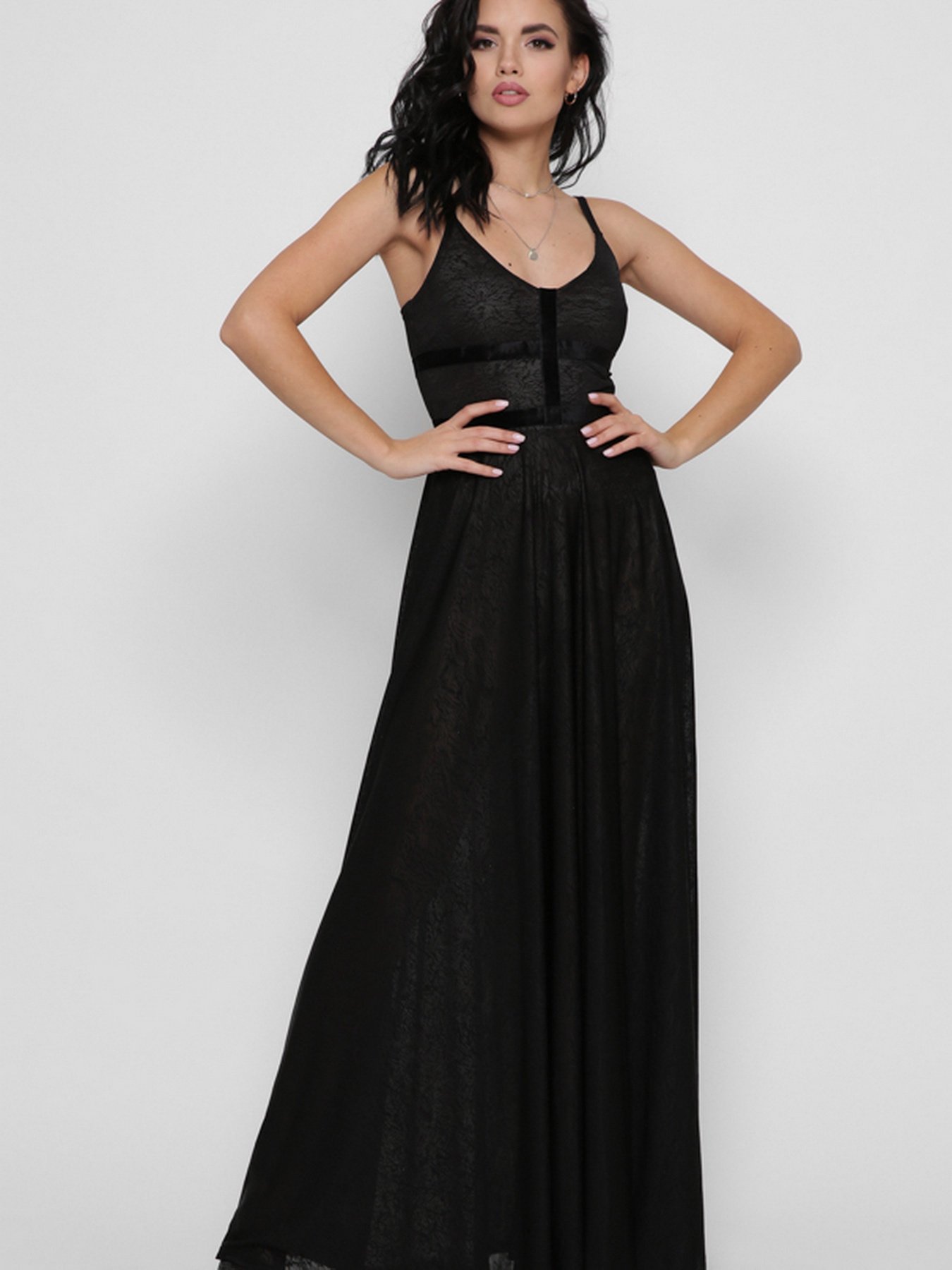 Платье макси CARICA модель KP103058 Фото