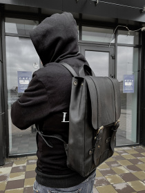 Рюкзак Legessy модель Old_Frank_Black Фото