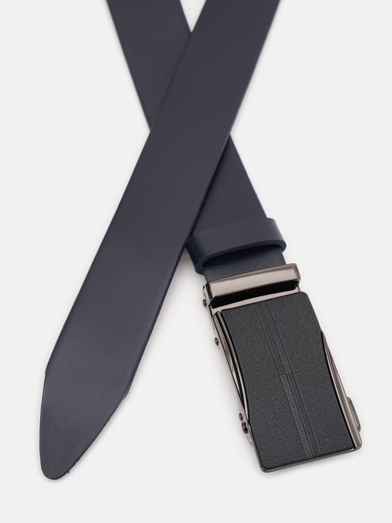 Ремінь Borsa Leather модель 115v1genav23-navy Фото