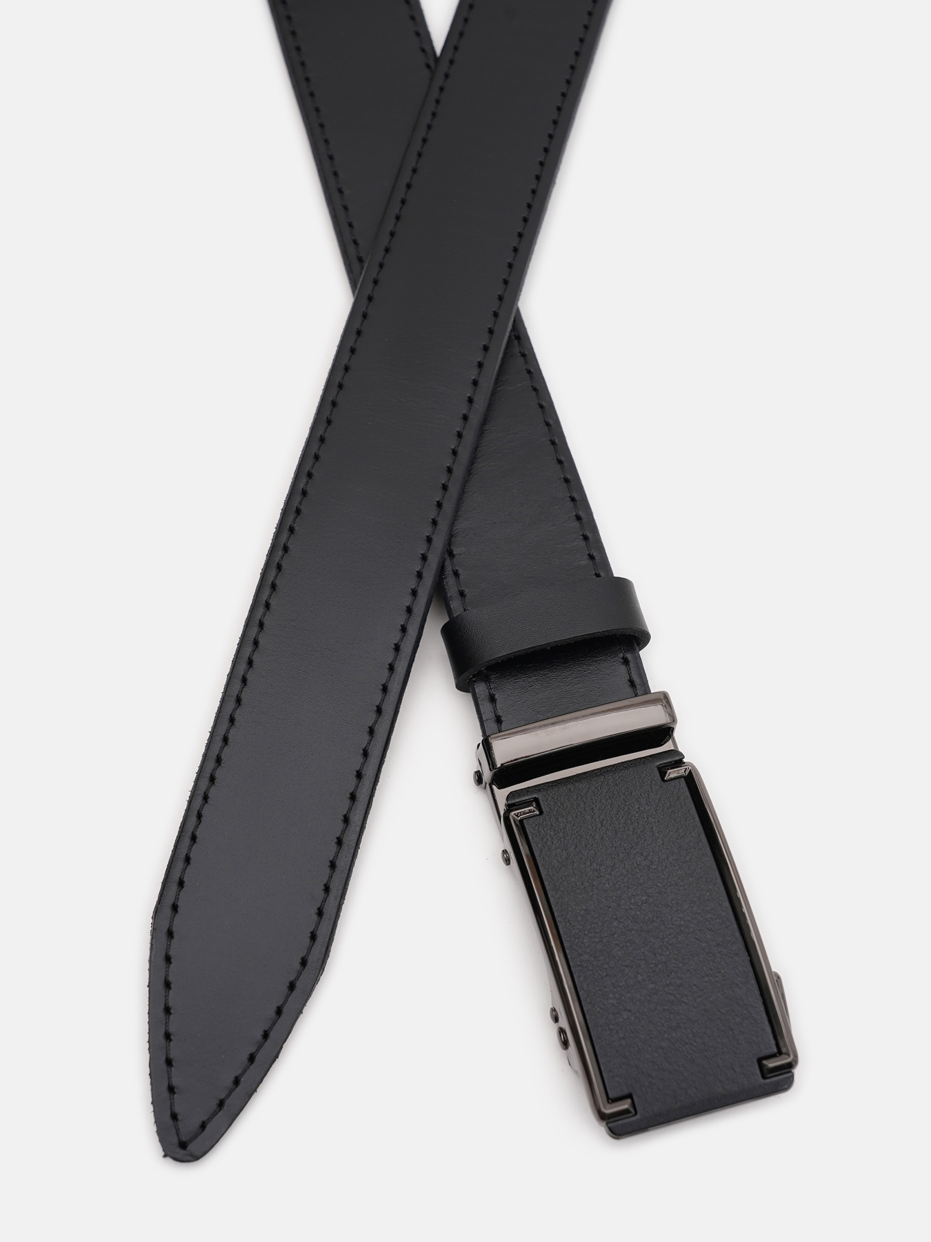 Ремень Borsa Leather модель 115v1genav30-black Фото