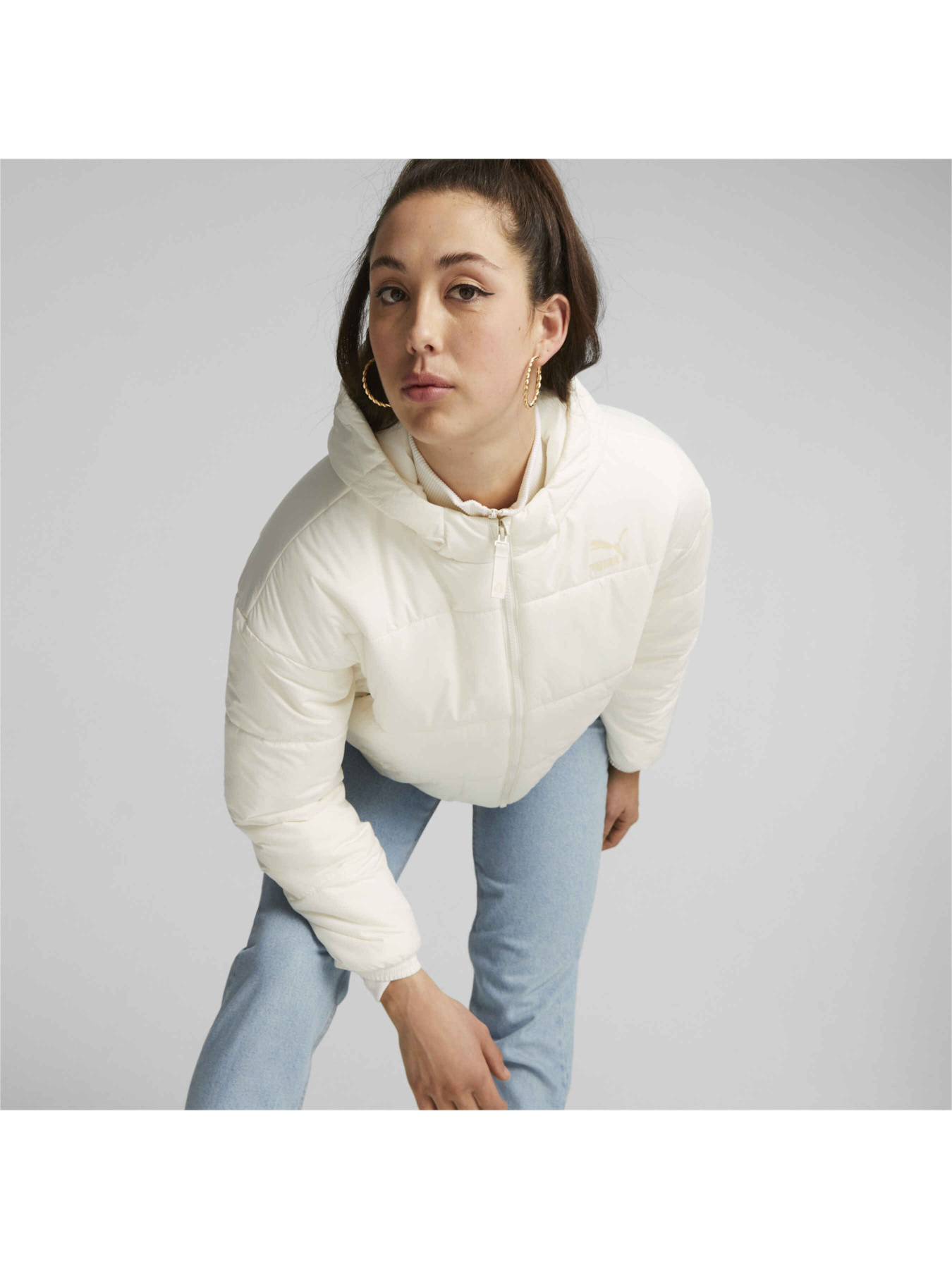 Демисезонная куртка PUMA Classics Padded Jacket модель 621692 Фото